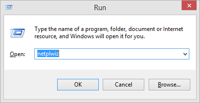 netplwiz