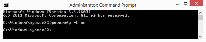 To Enable Hibernate