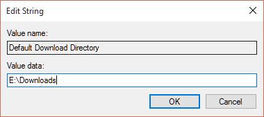 Windows 10 Edge Download Folder